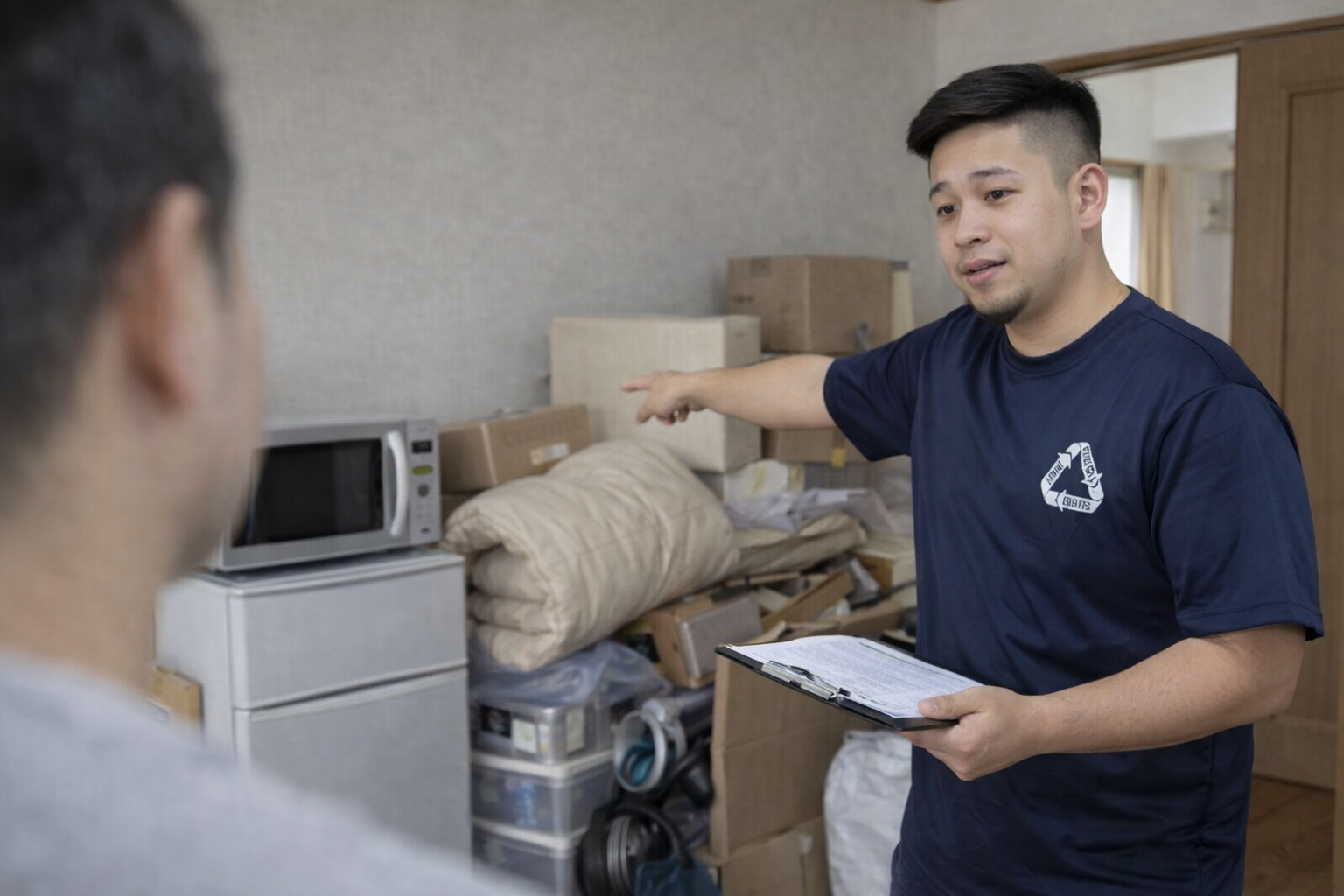 訪問見積もり・料金の確定