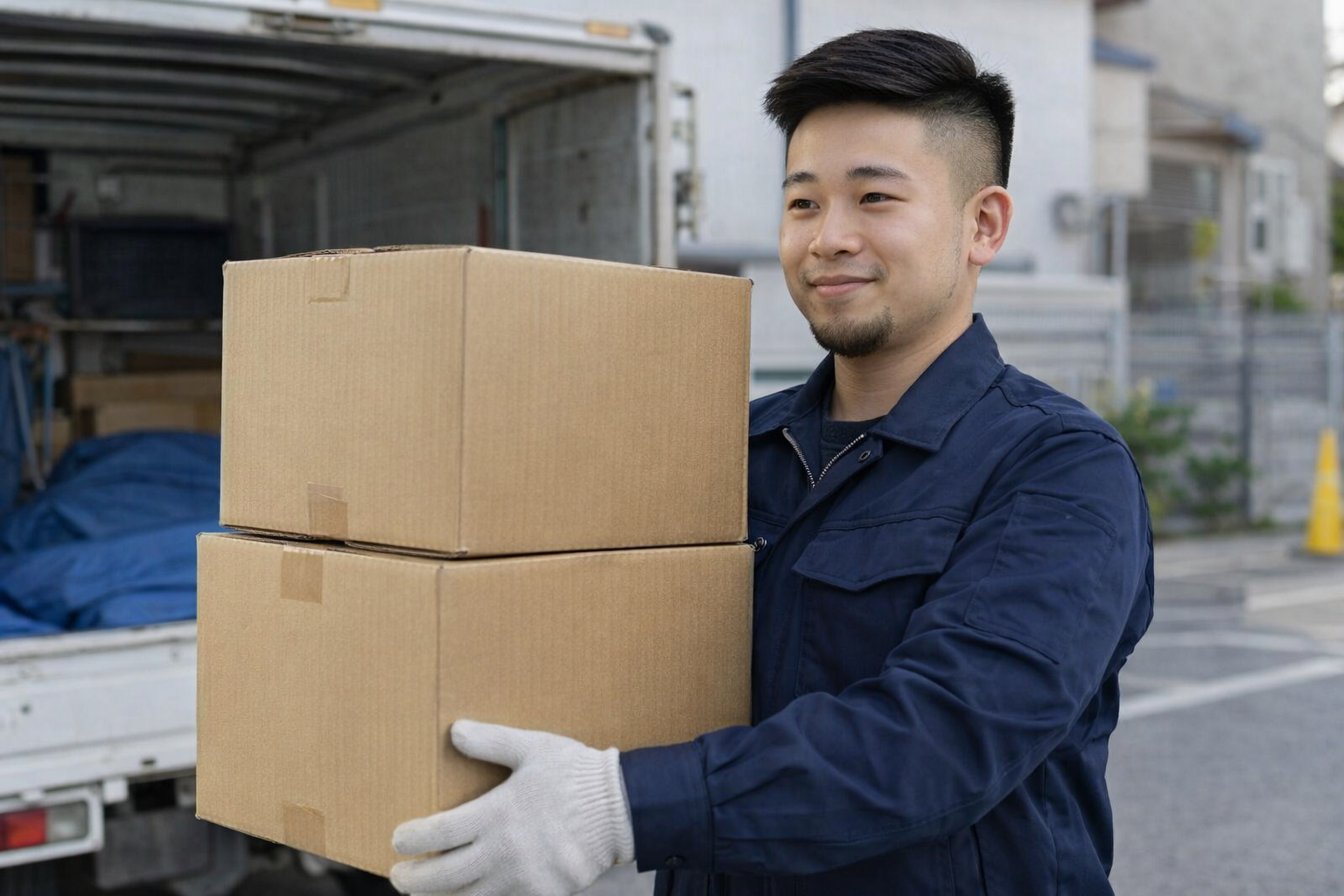 静岡県の不用品回収スタッフ